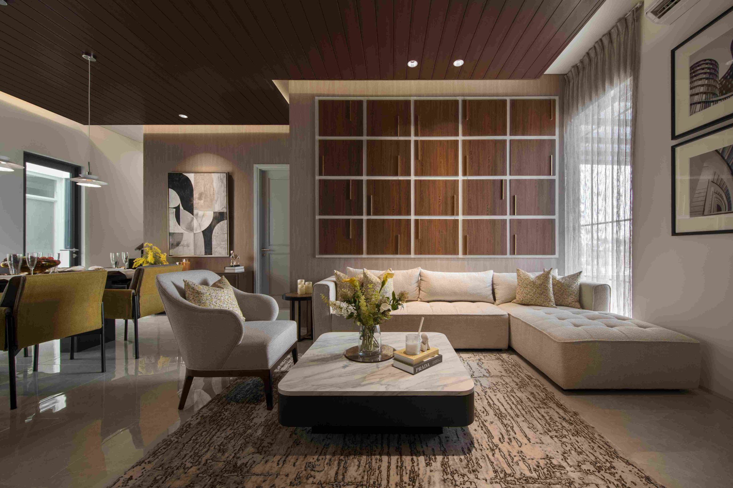 rumah contoh caspian (living room 2)
