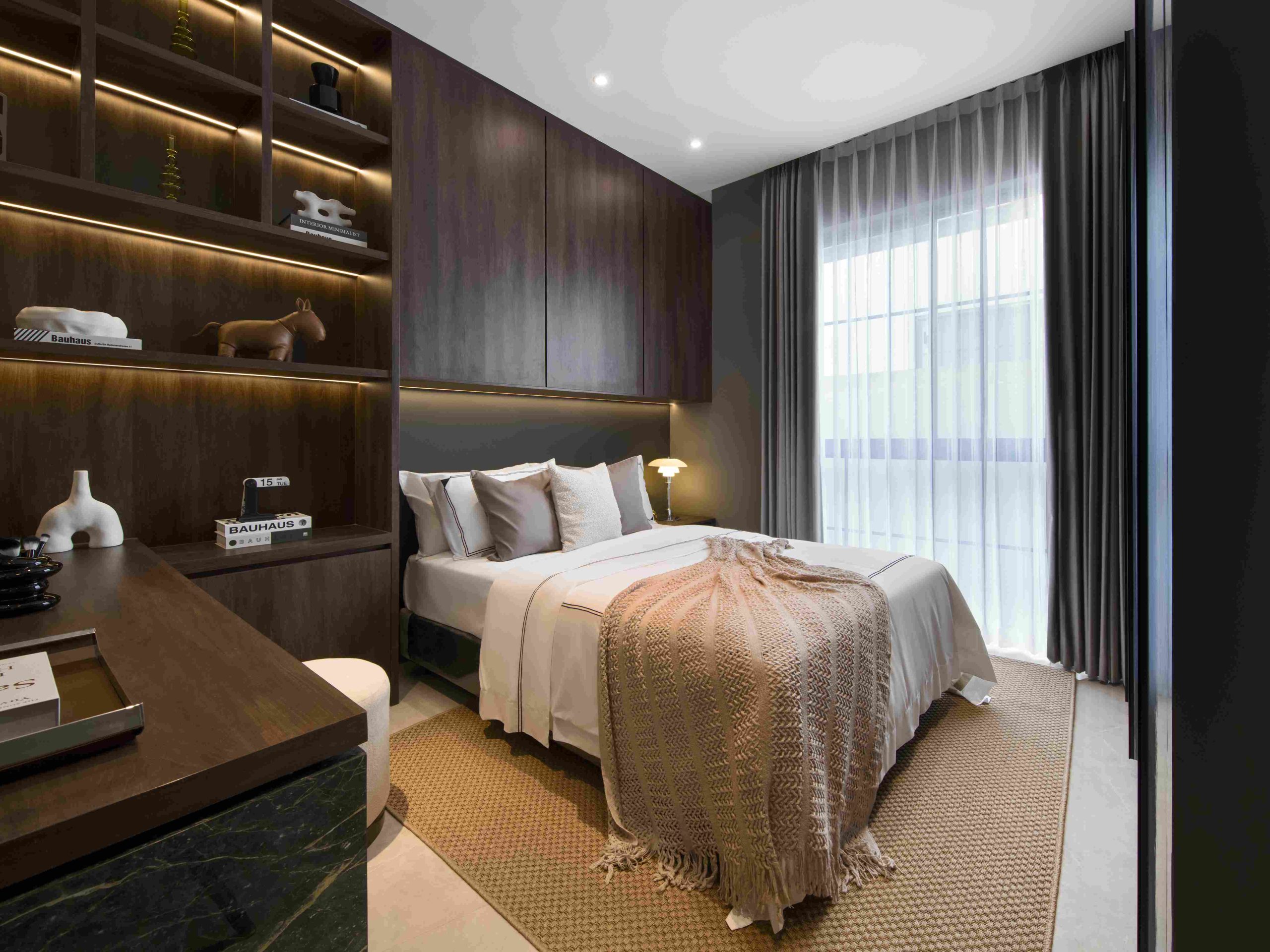 rumah contoh dauphine (kamar tidur 1)