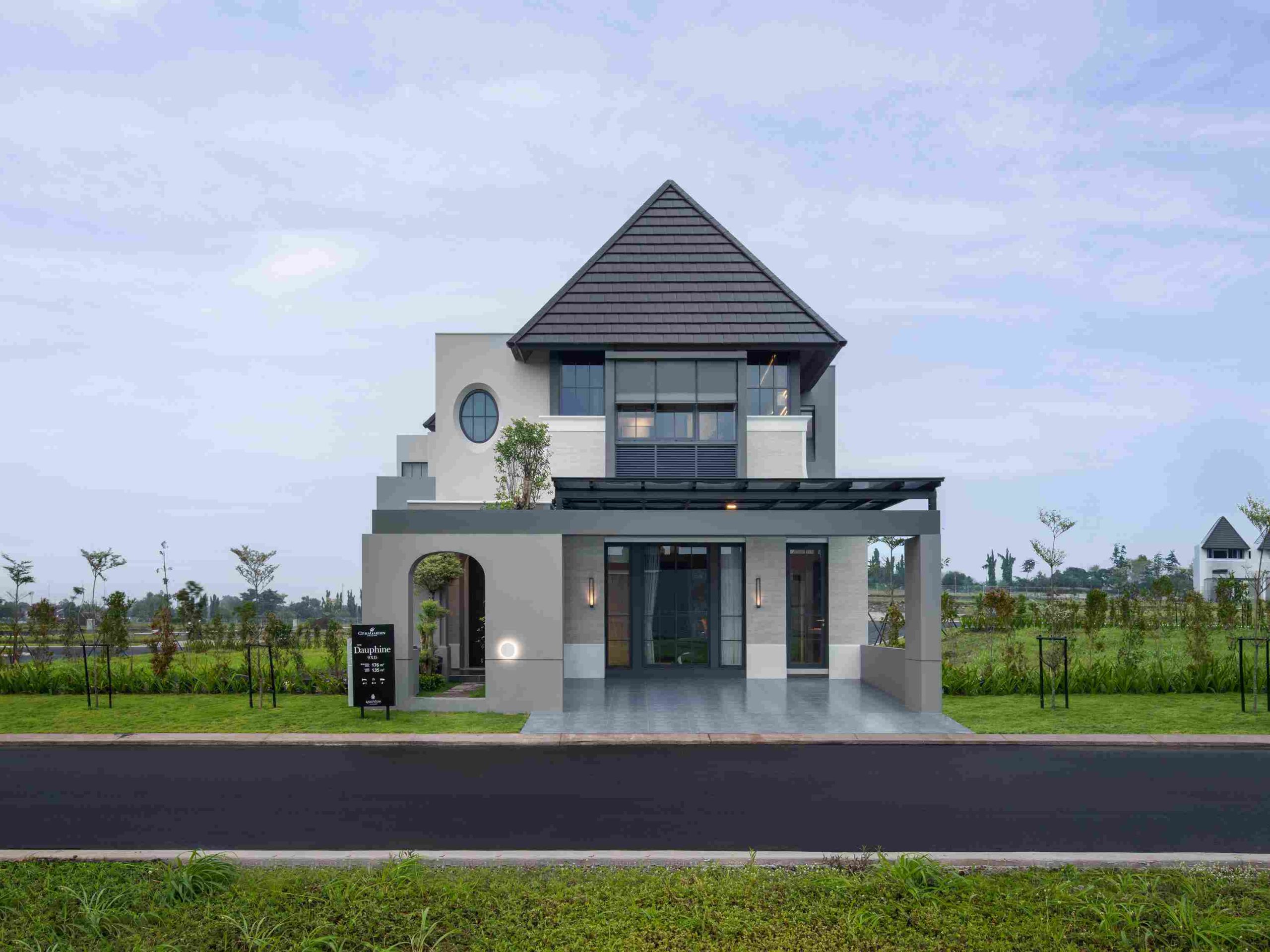 rumah contoh dauphone (foyer)