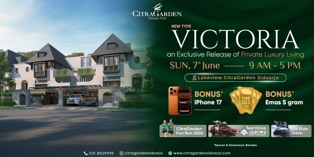 victoria perumahan elit di sidoarjo